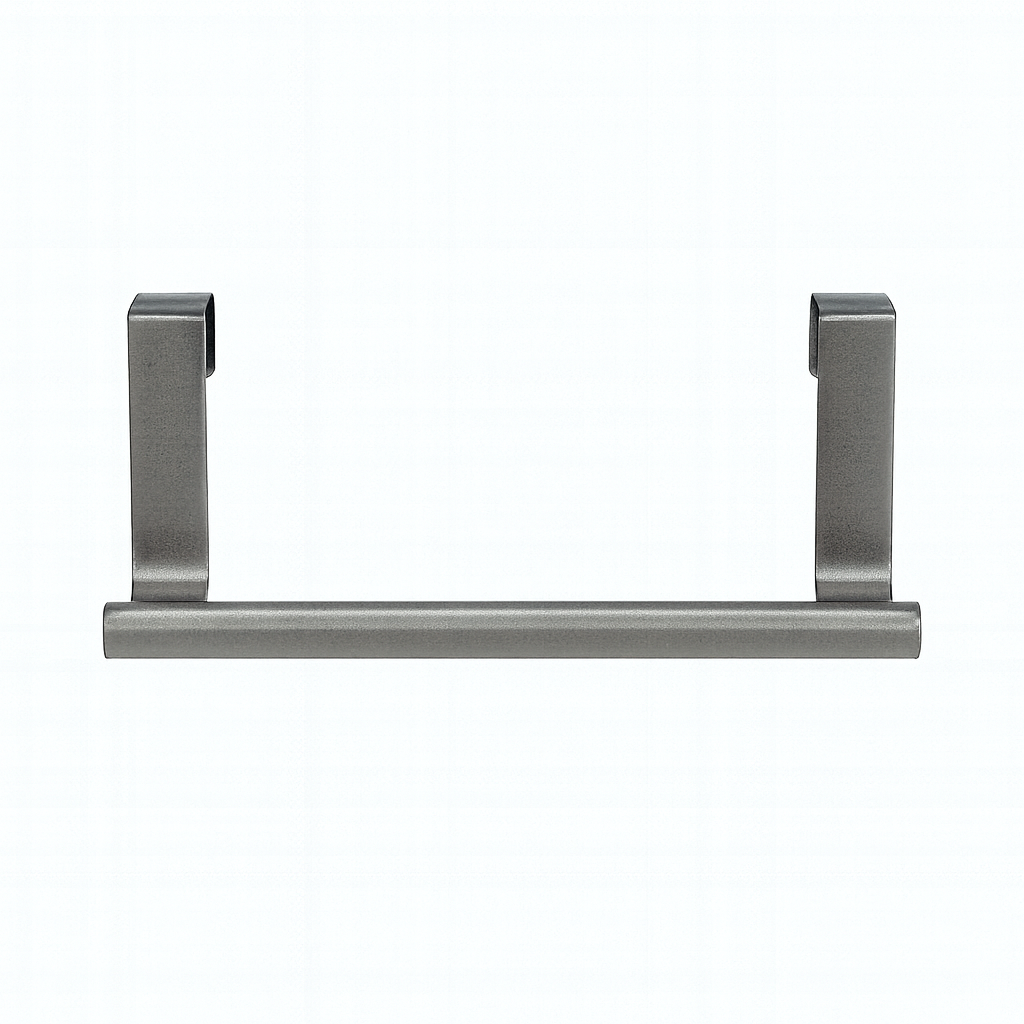 Ruimtebesparende handdoekhouder onder een aanrechtblad