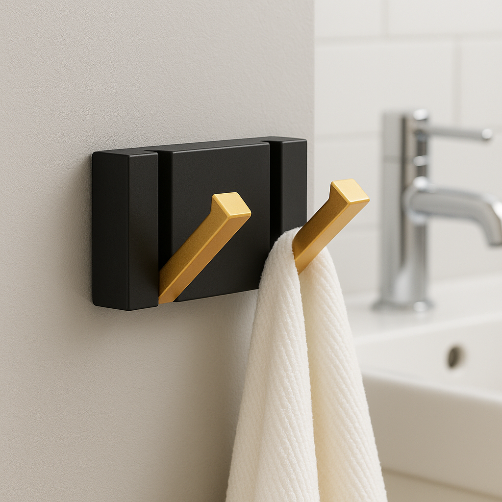 Wandgemonteerd hangrek.